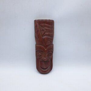 Hardwood Tribal Wall Mask